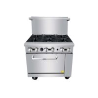 Atosa 6 Burner Range NG - Image 10