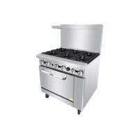 Atosa 6 Burner Range NG - Image 8