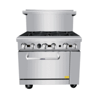 Atosa 6 Burner Range NG